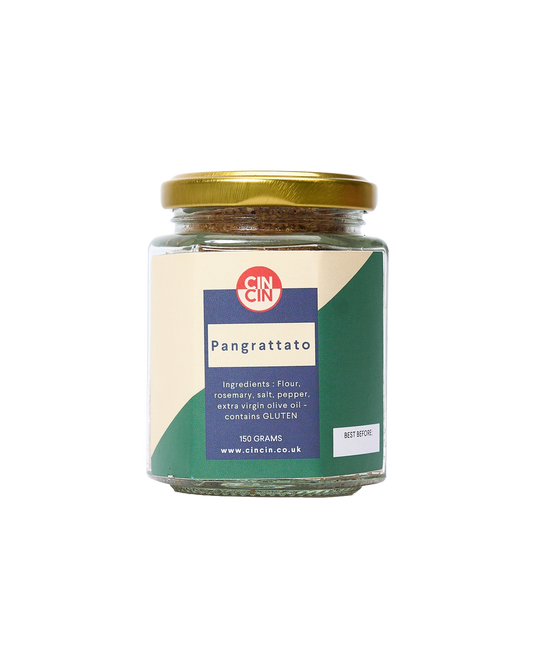 Pangrattato Focaccia Crumb