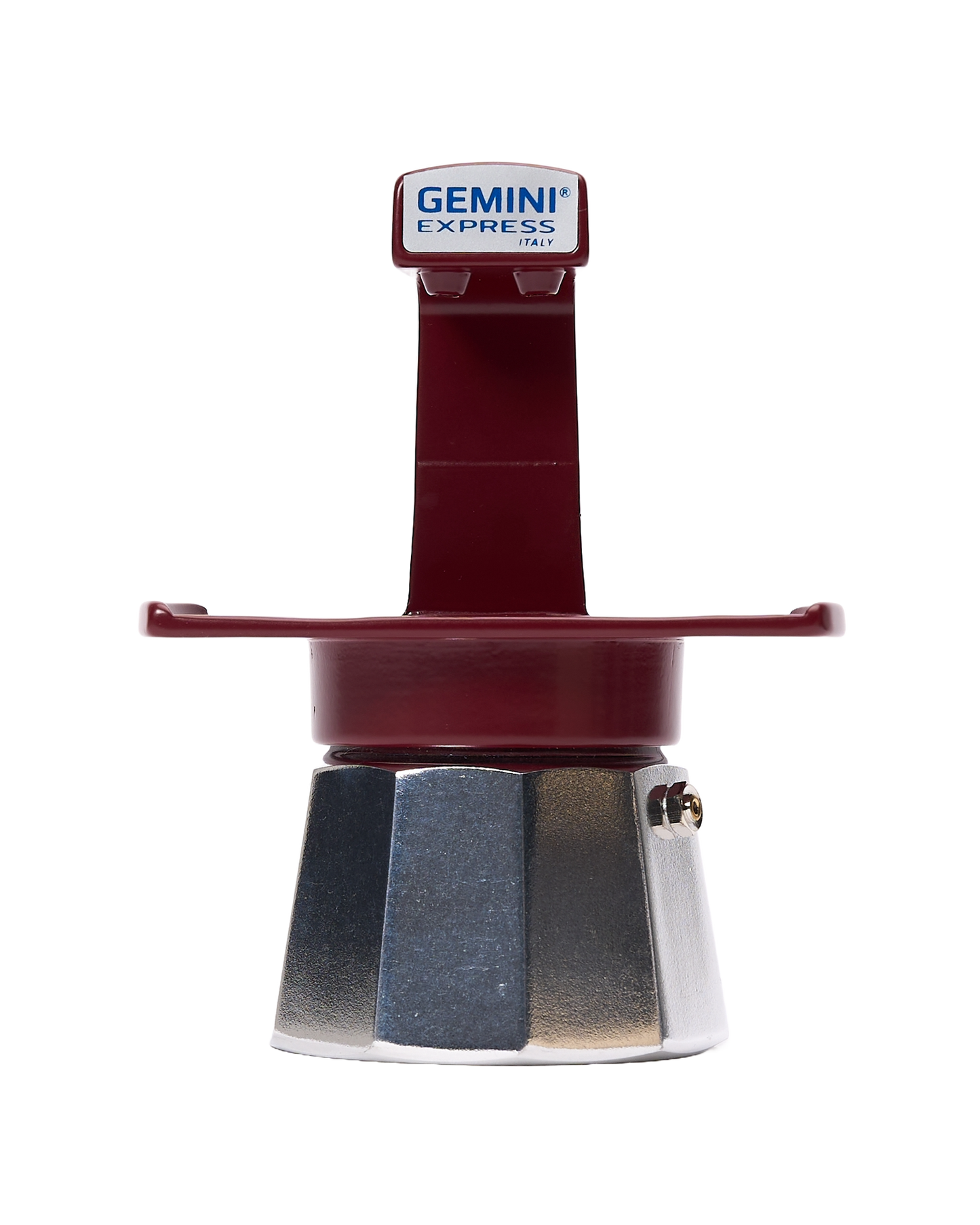 Gemini Express: Twin-Cup Espresso Maker (Burgundy)