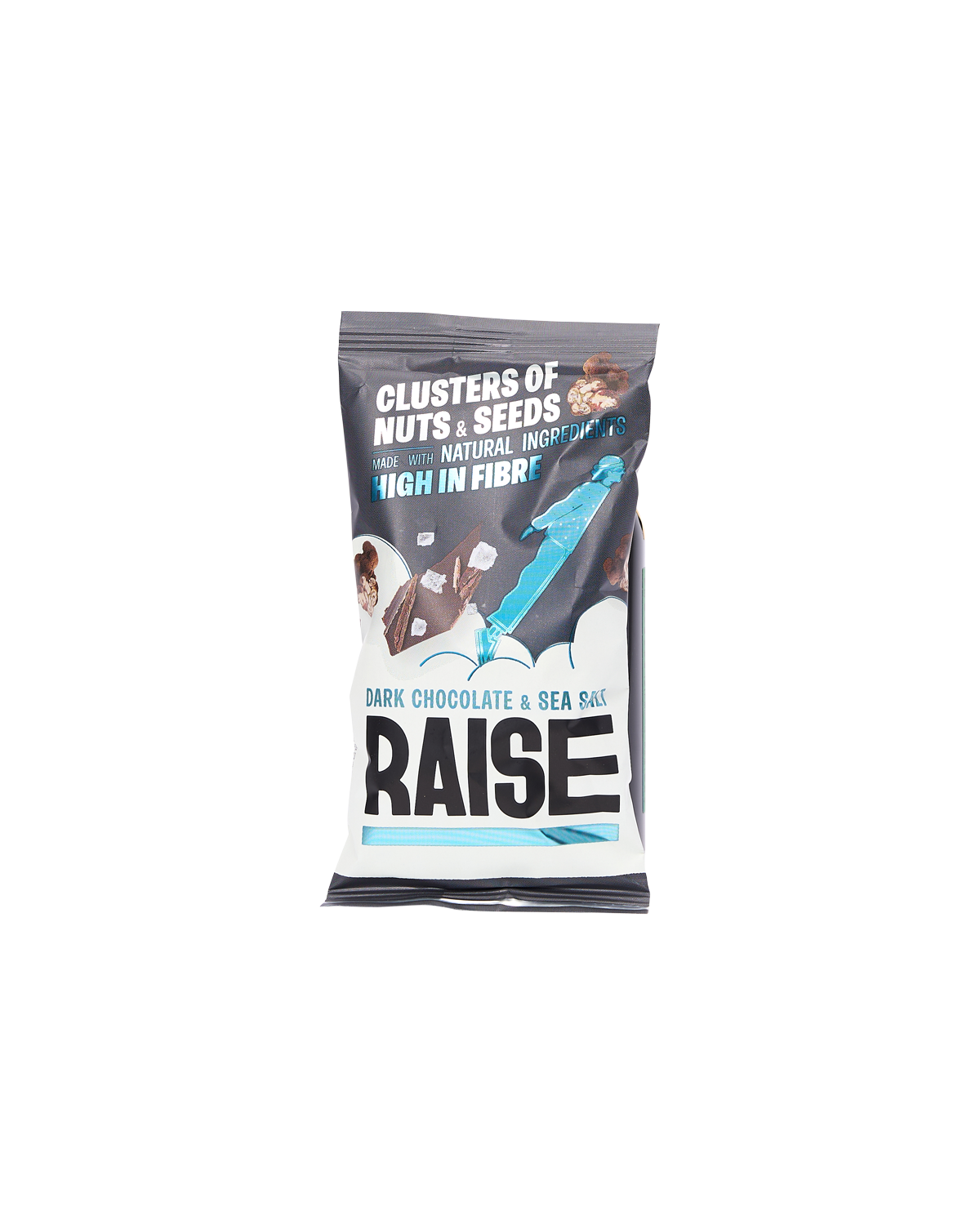 Dark Choc-Sea Salt Nuts & Seed Clusters