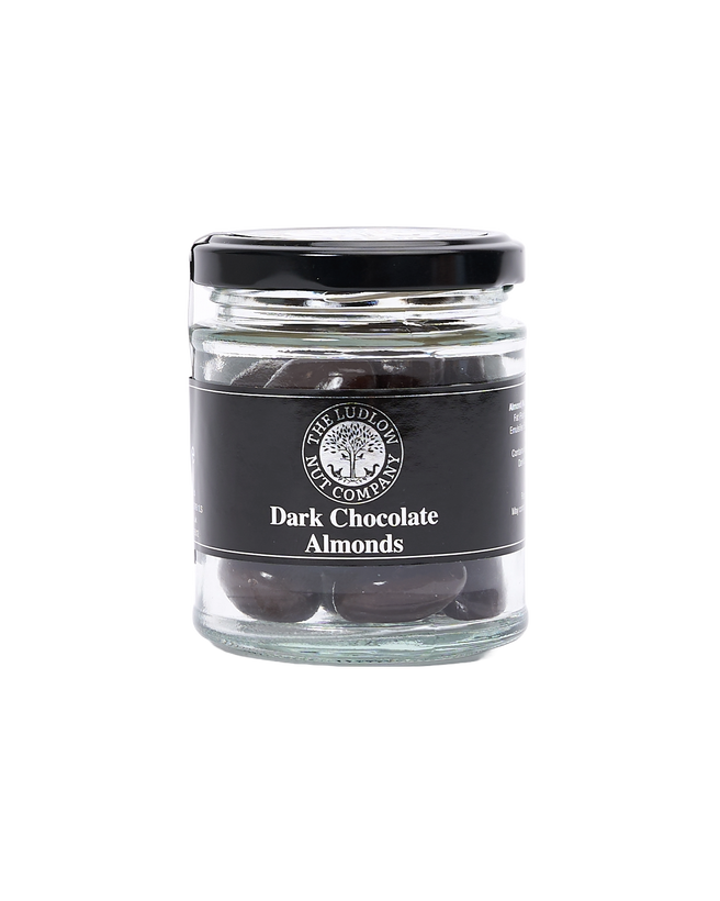 Dark Chocolate Almonds Gift Jar