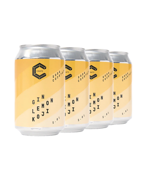 Gin, Lemon & Koji Soda Cocktail (4 Pack)