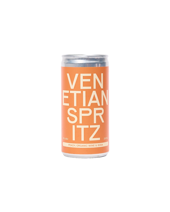 Peach Venetian Wine Spritz Can