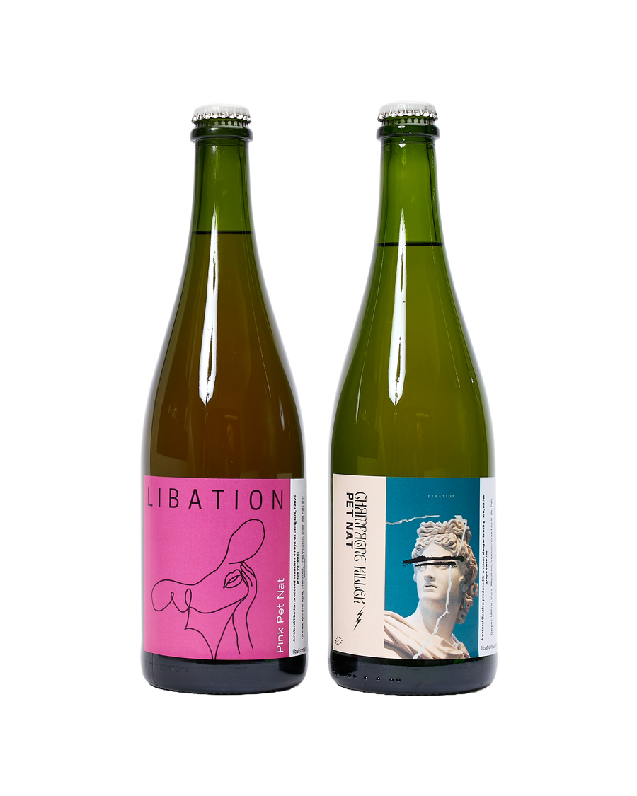 Libation Organic Sparkling Pét Nat Wine Bundle