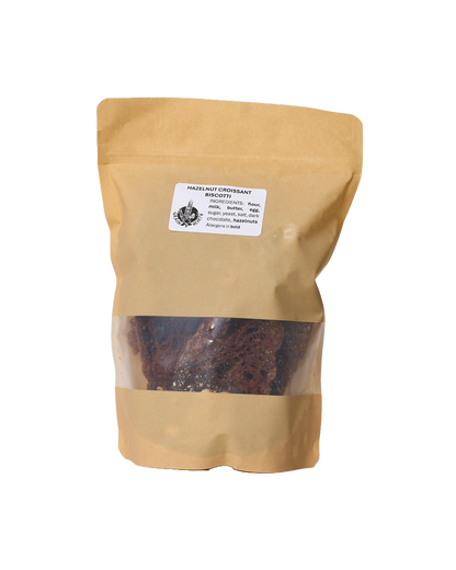 Croissant, Chocolate And Hazelnut Biscotti