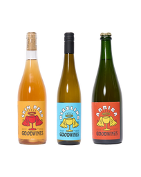 Sparkling, Orange & White Wine Trio