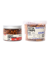 The Crispy Combo: Pitta Chips & Chickpeas