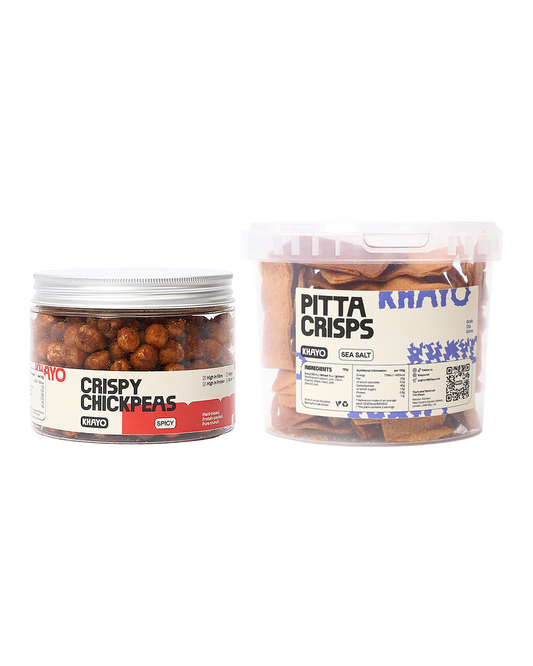 The Crispy Combo: Pitta Chips & Chickpeas