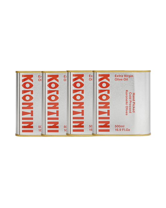 Greek Extra Virgin Olive Oil Stock Up (4 x 500ml)