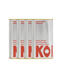 Greek Extra Virgin Olive Oil Stock Up (4 x 1L)