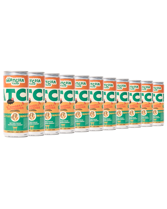Ginger Refresher Matcha Drink (12 Pack)