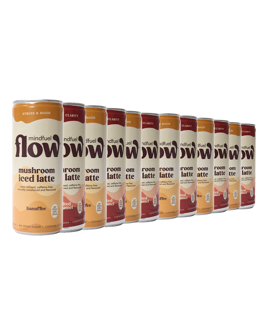 Mindfuel Mushroom Iced Lattee Mixed 12 Pack