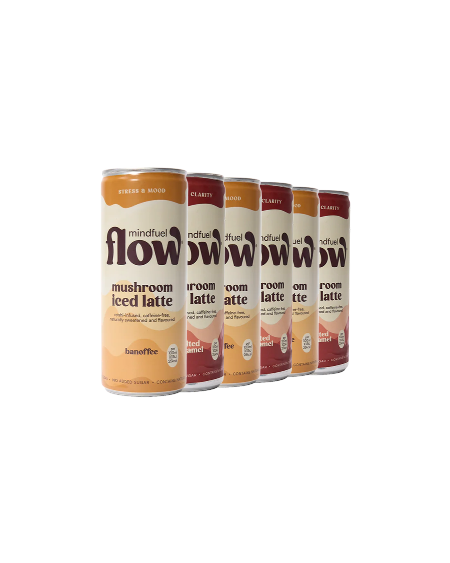 Mindfuel Mushroom Iced Latte Mixed 6 Pack