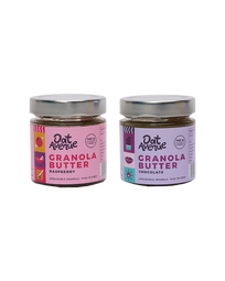 Granola Butter Duo – Raspberry & Chocolate
