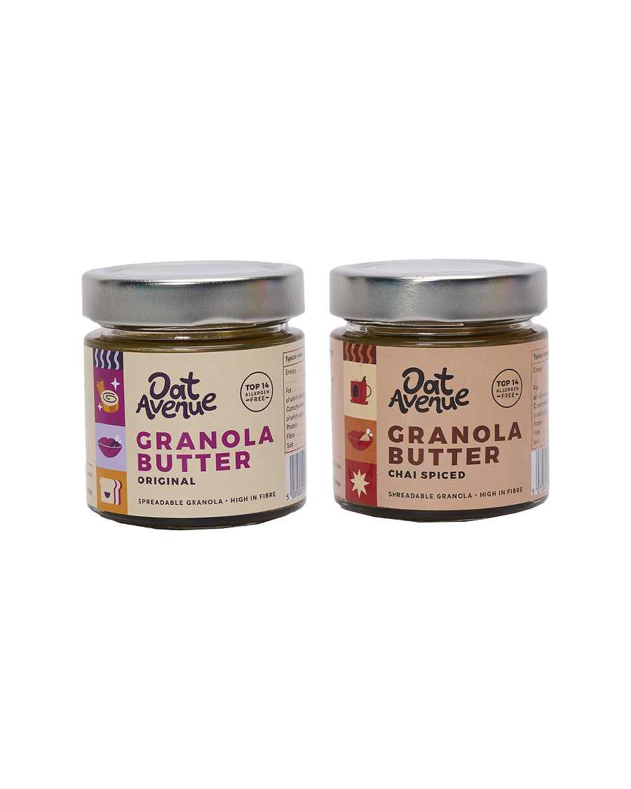 Granola Butter Duo – Chai Spiced & Original