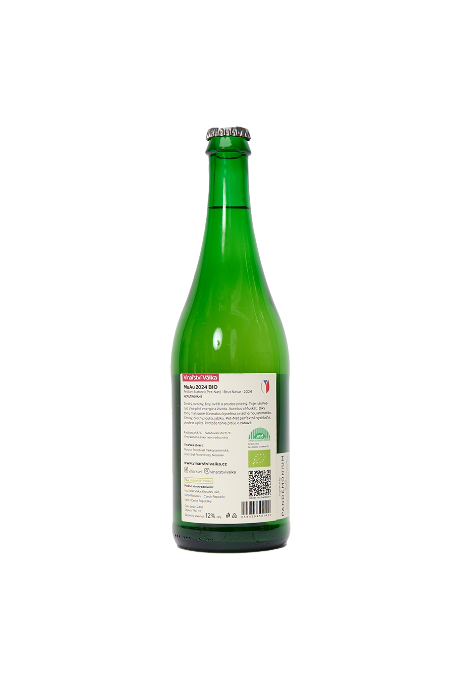 Vinařstvi Válka - MuAu PetNat: Czech Sparkling Wine