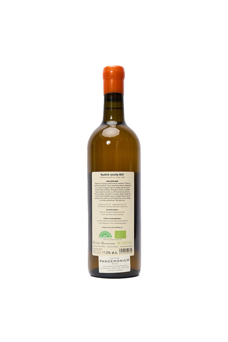 Vinařství Válka - Riesling WILD: Czech Orange Wine