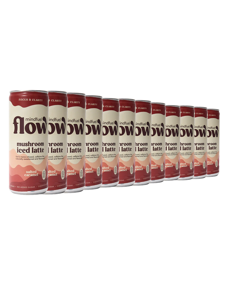 Salted Caramel Mushroom Iced Latte (12 Pack)