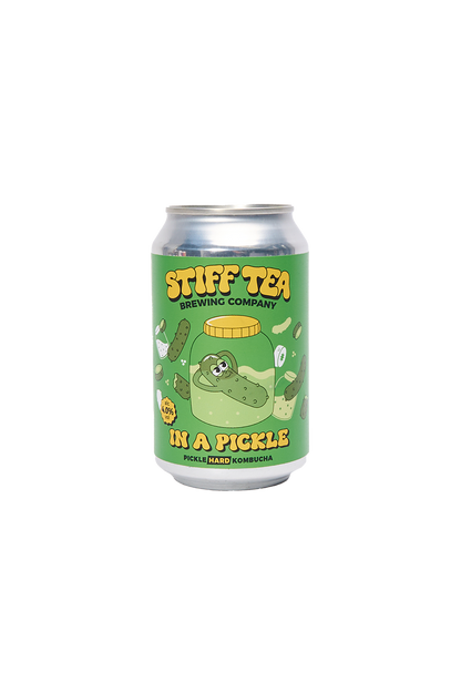 In A Pickle': Hard Pickle Juice Kombucha (4.5%)