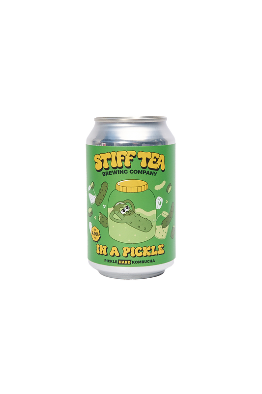 In A Pickle': Hard Pickle Juice Kombucha (4.5%)