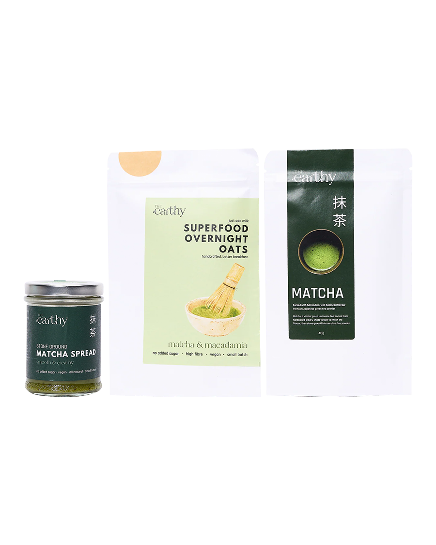 The Earthy Matcha Trio