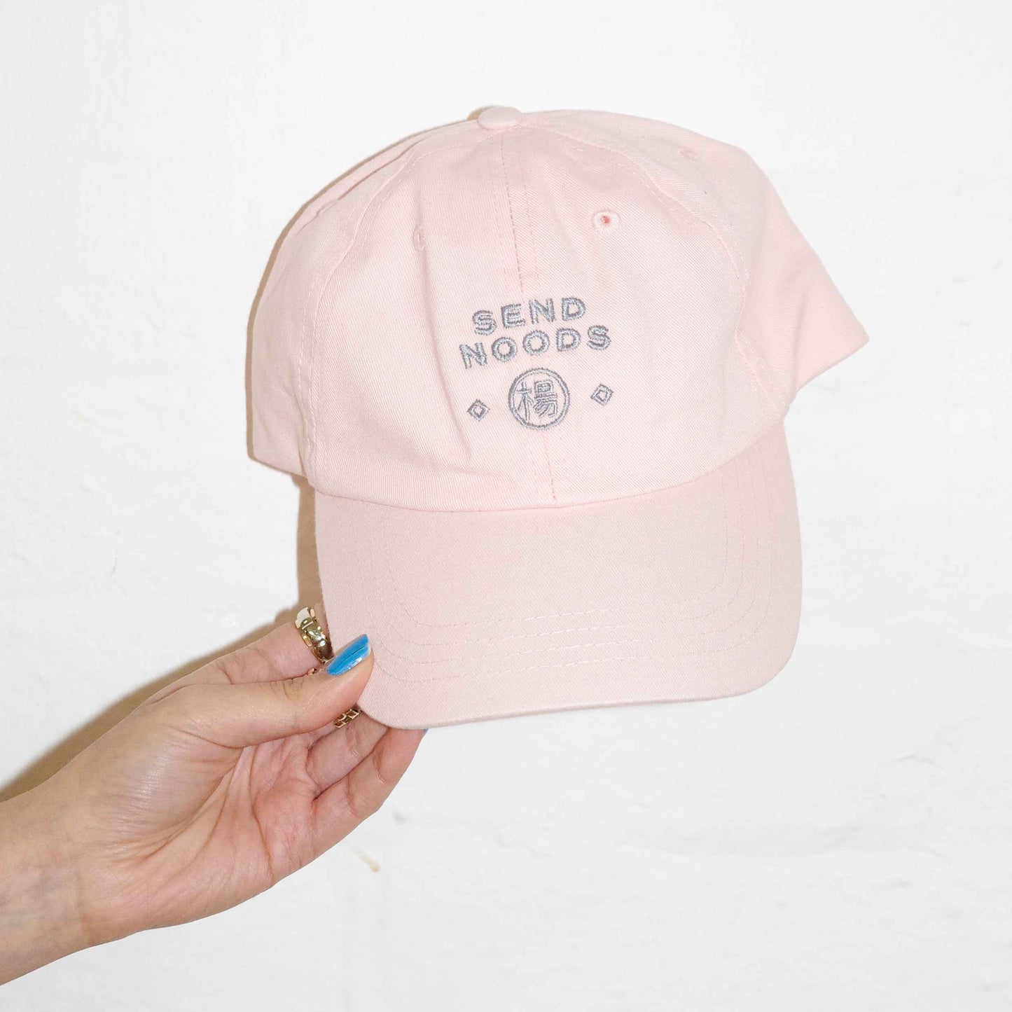 Send Noods Cap (Pastel Pink)