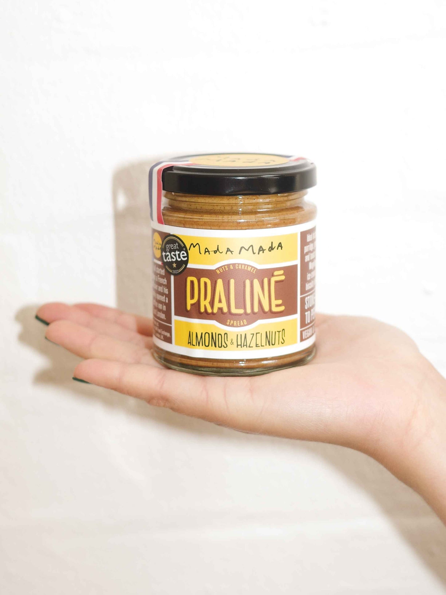 Classic Praliné Spread: Hazelnut + Almond (67% nuts)