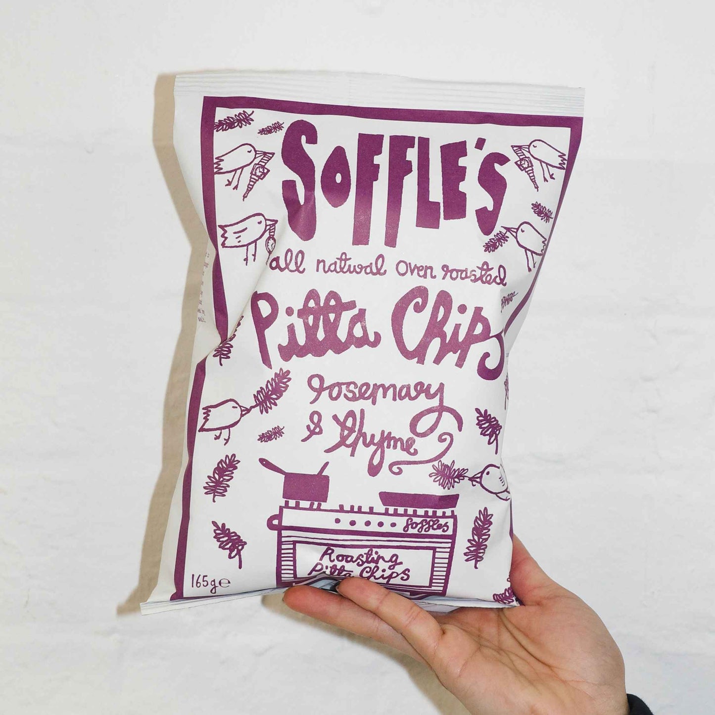 Rosemary and Thyme Pitta Chips - 165g