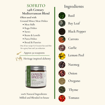 Sofrito - 14th Century Mediterranean Flavour Base Spice Blend
