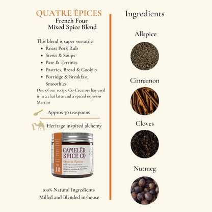 Quatre Épices - 17th Century French Mixed Spice Blend