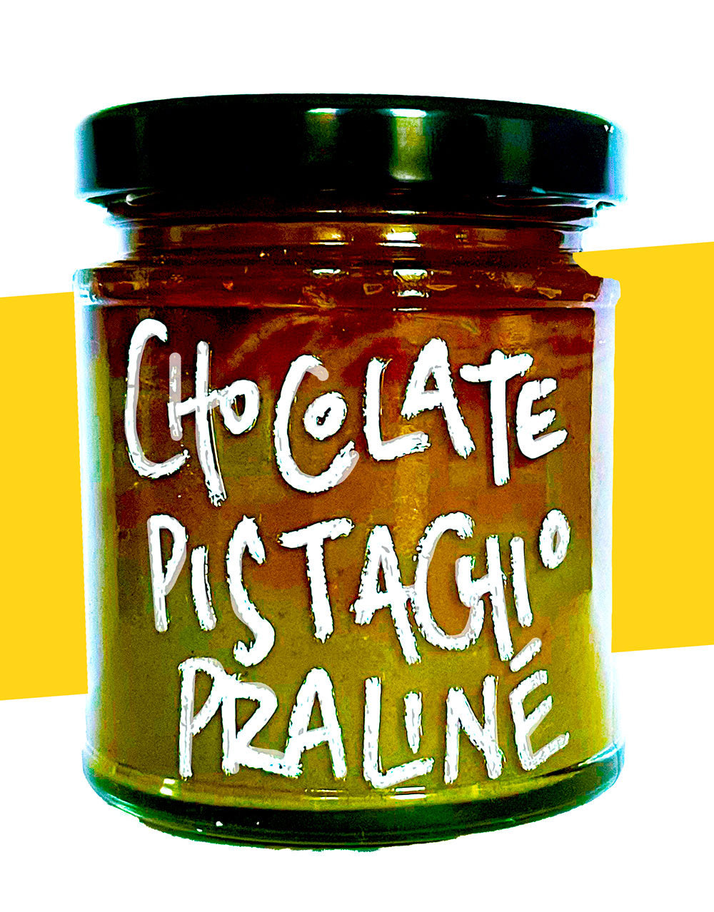Chocolate & pistachio praliné spread