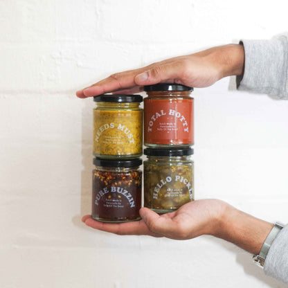 DELLI Jars Gift Set: 4 condiments