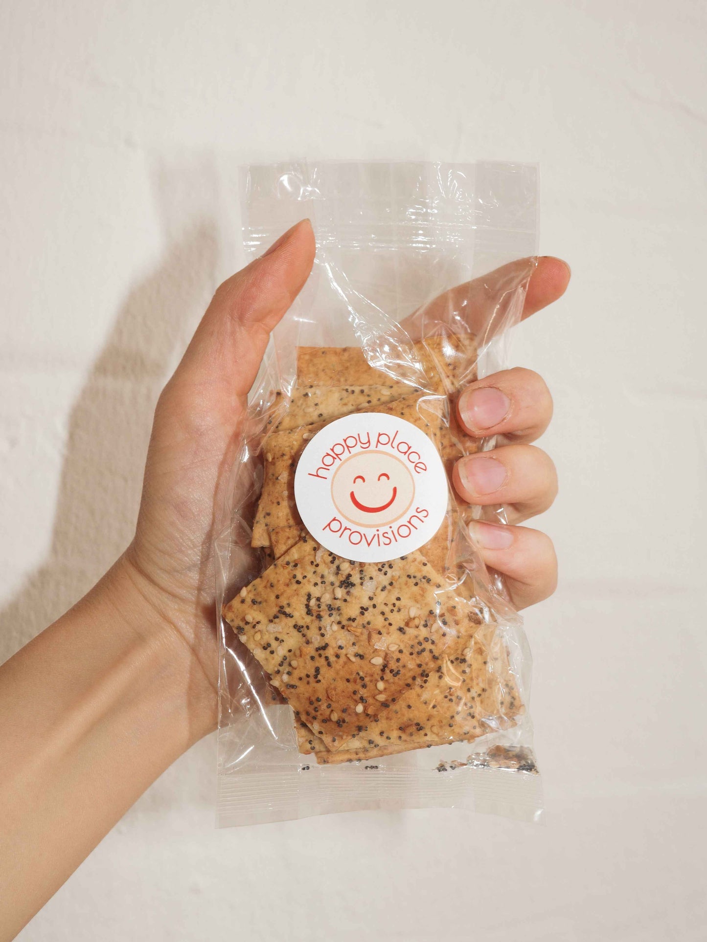 Everything Bagel Handmade Sourdough Crackers-Snacking Pack