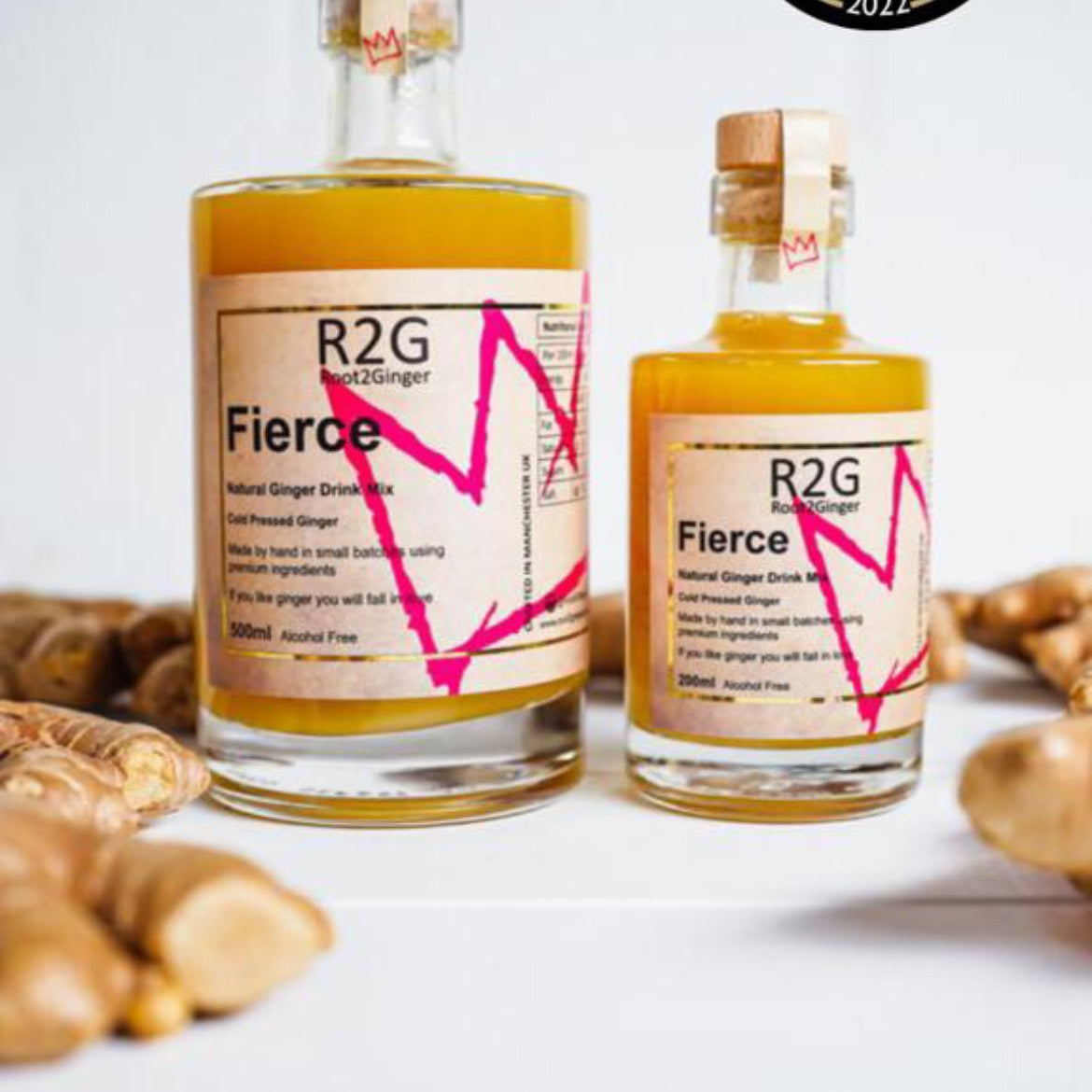 Root2Ginger Fierce Natural Ginger Drink Mix