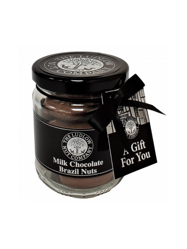 Milk Chocolate Brazil Nuts Gift Jar